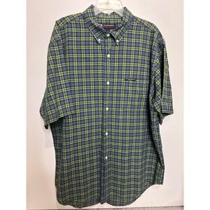 Polo Jeans Company‎ Ralph Lauren Plaid Short Sleeve Button Up Shirt
